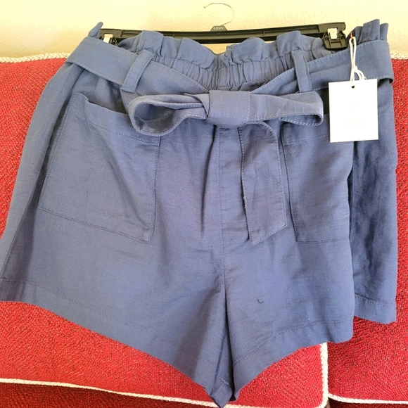 Lauren Conrad denim flare XL shorts NWT - Picture 2 of 5